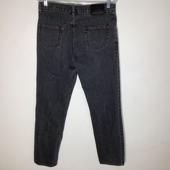 Flip Clothin Mens Button Fly Jeans Black Size 32 x 30 - Picture 3 of 8